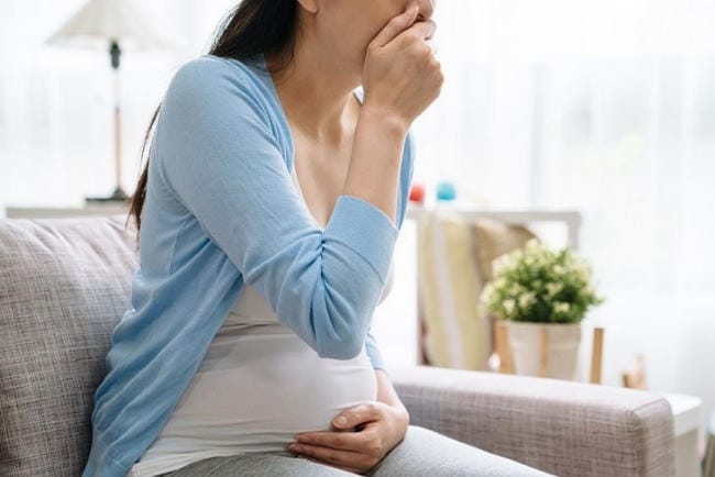 Mẹ bầu hay bị ợ nóng tuần 31 của thai kỳ