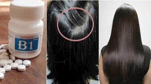 Tác dụng với tóc của vitamin B1
