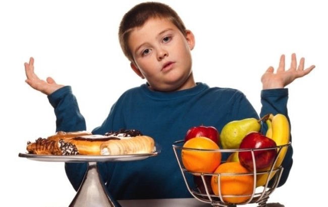 Trẻ béo phì do chế độ dinh dưỡng không hợp lý