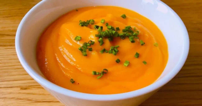 Súp cà rốt - món ăn bổ dưỡng cho hệ tiêu hóa của trẻ