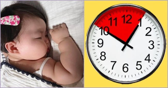 Tạo thói quen ngủ đúng giờ cho trẻ ngay từ khi còn bé