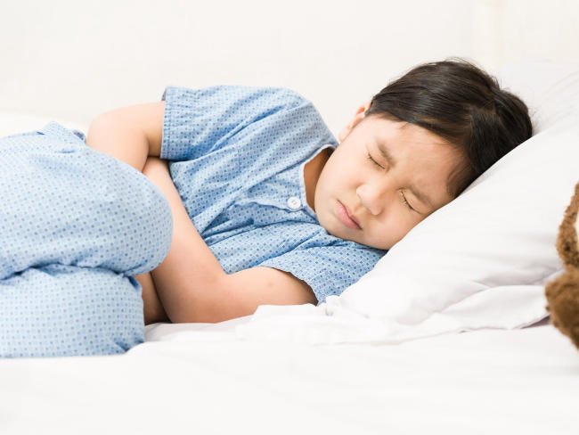Trẻ bị rối loạn tiêu hóa có thể gây đau bụng
