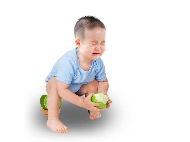Trẻ dưới 6 tháng tuổi bị táo bón