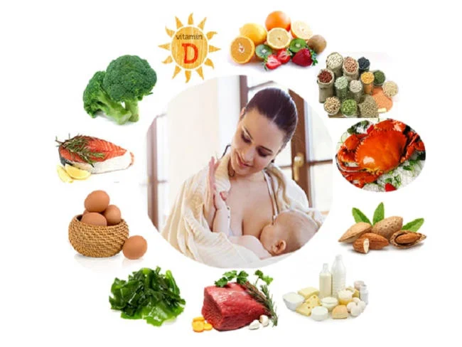 Chế độ ăn uống cân bằng cho mẹ sau sinh
