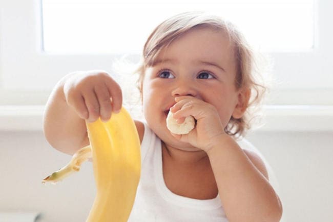 Chuối là loại trái cây rất tốt cho trẻ bị tiêu chảy