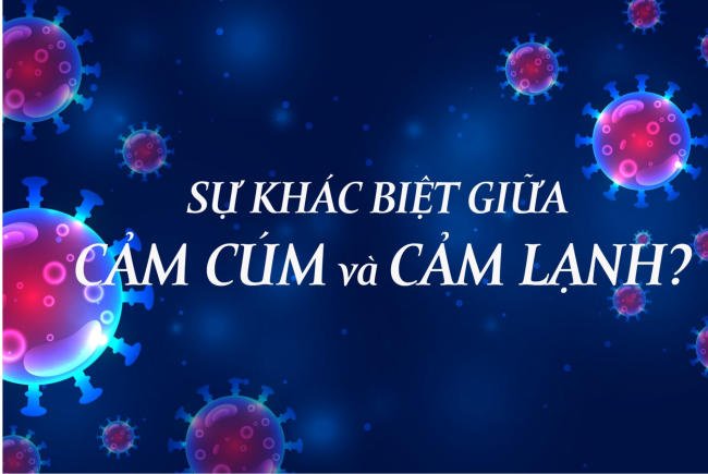 Phân biệt cảm cúm và cảm lạnh