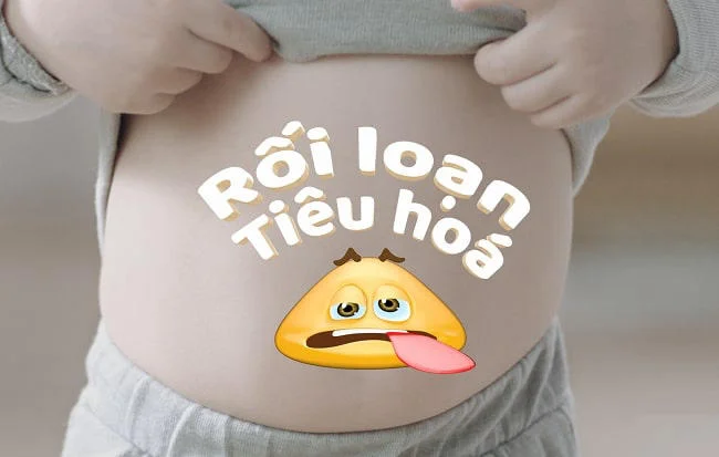 Rối loạn tiêu hóa cũng sẽ khiến bé ăn ngậm