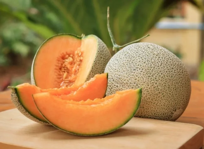 Sau sinh ăn dưa lưới được không