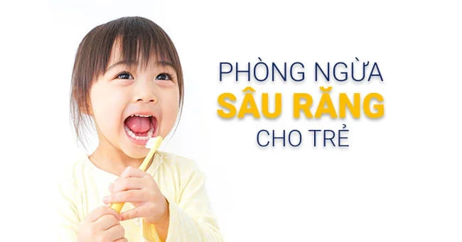 Phòng ngừa sâu răng cho trẻ