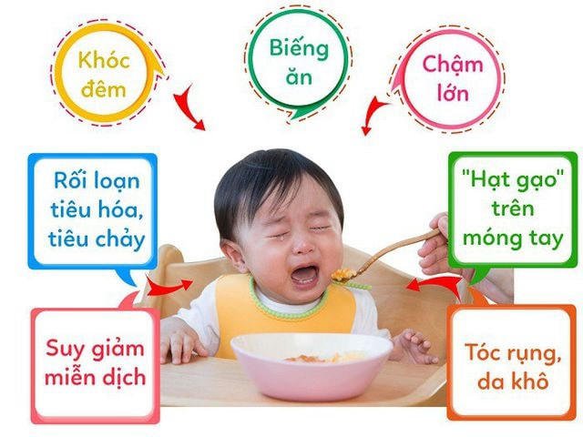 Tác hại của việc thiếu kẽm