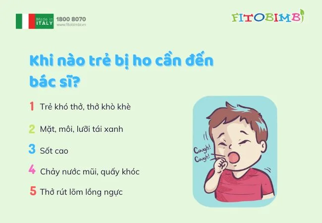 khi nao tre bi ho can den bac si