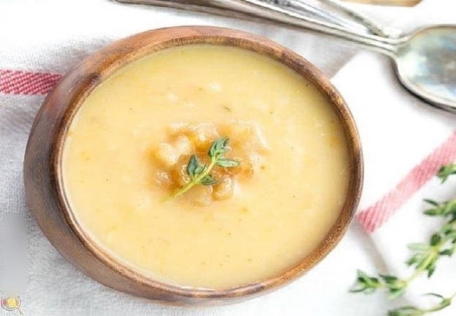 Cháo khoai tây thịt bò