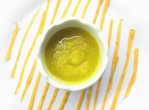 Đậu cô ve và khoai lang cho bé 5 tháng tuổi ăn dặm