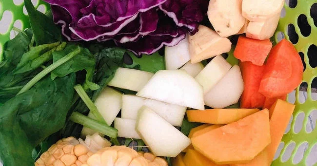Nguyên liệu nấu nước dashi rau củ