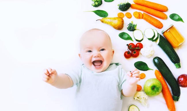 thực đơn ăn dặm cho bé 6 tháng chuẩn Organic