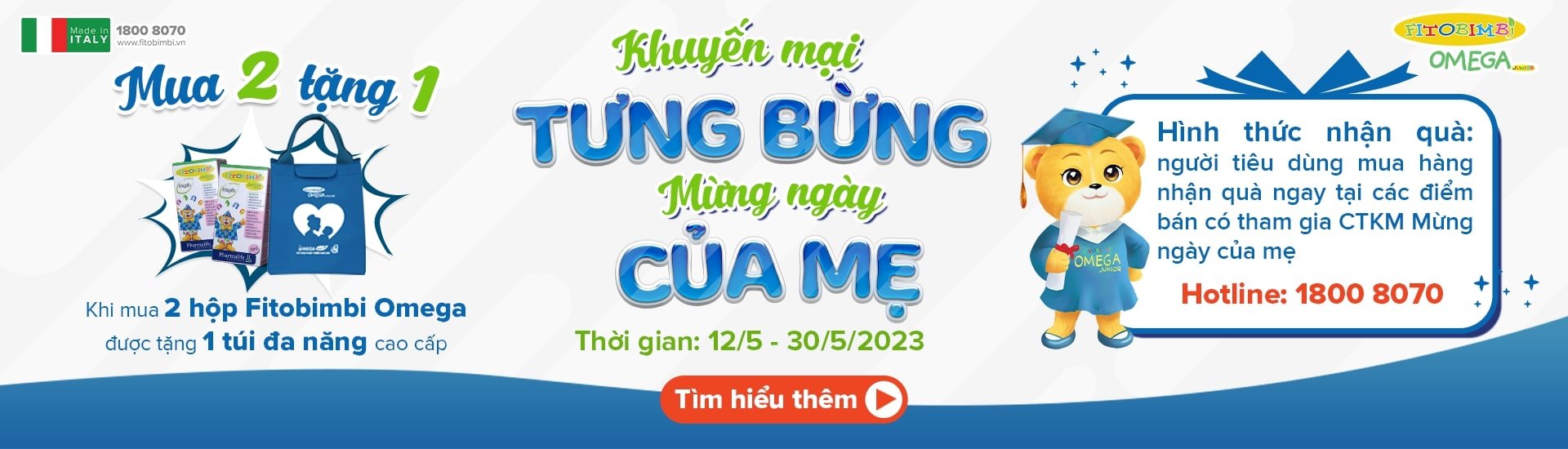 khuyen mai tung bung mung ngay cua me