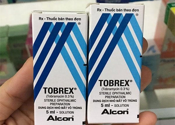 Tobrex là thuốc nhỏ mắt được kê đơn nhiều