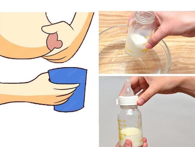 Vắt sữa bằng tay có thể thực hiện bất kỳ lúc nào